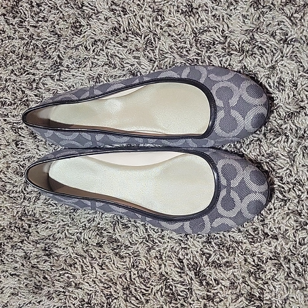 Coach Adessa Monogrammed Flats